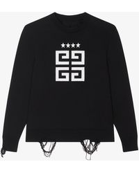 Givenchy - Pullover 4G Stars in jersey - Lyst
