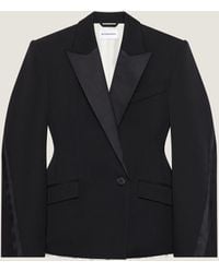 Givenchy - Double-Breasted Cocoon Jacket - Lyst