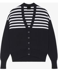 Givenchy - 4G Striped Cardigan - Lyst