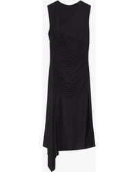 Givenchy - Asymmetrical Draped Dress - Lyst