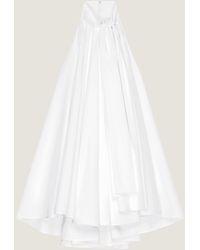 Givenchy - Abito mini in popeline con fiocco - Lyst