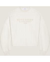 Givenchy - Sweater Cocoon Wool With Stamp Embroidery - Lyst