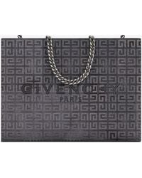 Givenchy - G Tote media in tela 4G con catena - Lyst