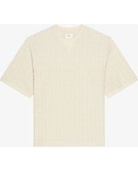 Givenchy - T-shirt en coton éponge 4G - Lyst