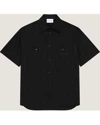 Givenchy - Couture Seam Shirt In Cotton With Paris Patch - Lyst