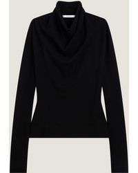 Givenchy - Draped Sweater - Lyst