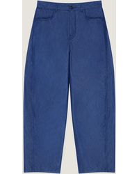 Givenchy - Couture Seam Jeans With Stamp Print - Lyst