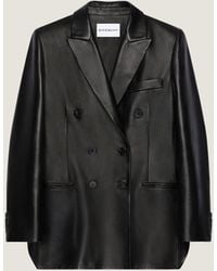 Givenchy - Double-Breasted Slashed Jacket - Lyst