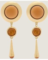 Givenchy - Sculpted Gem Earrings - Lyst