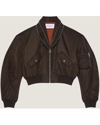Givenchy - Zipped Shawl Bomber - Lyst