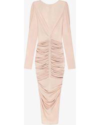 Givenchy - Ruched Dress - Lyst