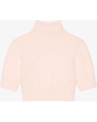 Givenchy - Pullover corto in lana di alpaca - Lyst