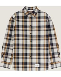 Givenchy - Couture Seam Checked Overshirt - Lyst