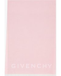 Givenchy - Sciarpa 4G in lana e cachemire - Lyst