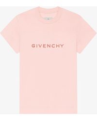 Givenchy - T-shirt slim 4G in cotone - Lyst