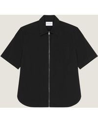Givenchy - Couture Seam Zipped Shirt - Lyst