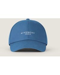 Givenchy - Paris Embroidered Cap In Cotton - Lyst