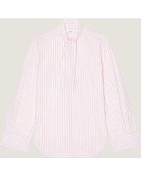 Givenchy - Cocoon Striped Shirt - Lyst