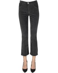 Re-hash - Monica 5 Pockets Style Velvet Trousers - Lyst