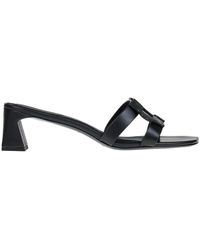 Simkahi - Monogram Leather Mules - Lyst
