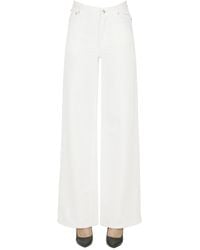 A.P.C. - Elisabeth Wide Leg Jeans - Lyst