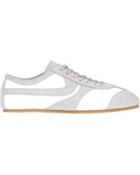 Dries Van Noten - Sneakers basse in pelle e suede - Lyst
