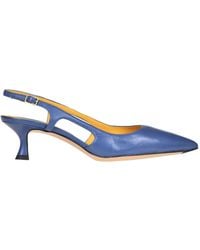 Mara Bini - Decolletè slingback in nappa - Lyst