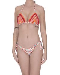 Miss Bikini - Bikini con inserti crochet - Lyst