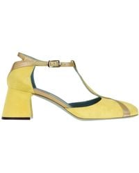 Paola D'arcano - Suede And Leather Pumps - Lyst