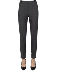 Kiltie - Cigarette Wool Trousers - Lyst