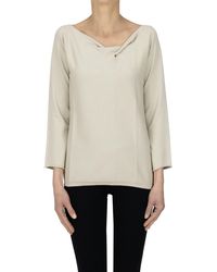 Gran Sasso - Pullover in viscosa - Lyst