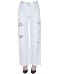 CYCLE - Aida Destroyed Jeans - Lyst