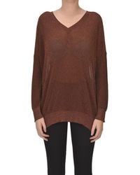 Momoní - Pullover in maglia con lurex - Lyst