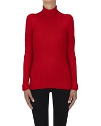 Twinset - Stand Up Collar Pullover - Lyst