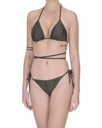 Miss Bikini - Lurex Triangle Bikini - Lyst