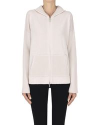 Gran Sasso - Cardigan con zip e cappuccio - Lyst