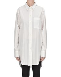 Scaglione - Camicia oversize in cotone - Lyst