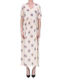 B'Sbee - Printed Cotton Dress - Lyst