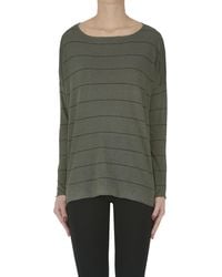 Aragona - Striped Wide Pullover - Lyst