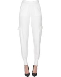 hinnominate - Pantaloni cargo in maglia - Lyst