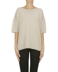 Aragona - Short Sleeves Cashmere Pullover - Lyst