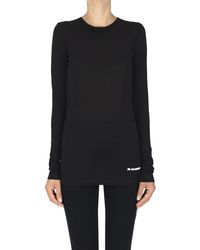 Jil Sander - Wool Jersey T-shirt - Lyst