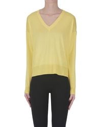 Aragona - Silk And Cashmere Boxy Pullover - Lyst