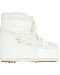 Moon Boot - Stivali da neve Icon Low Faux Fur - Lyst