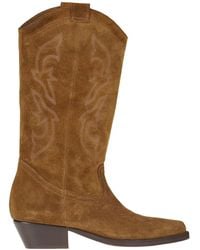Ba&sh - Claurys Texan Boots - Lyst