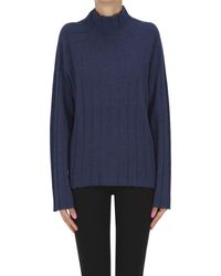 MILLENOVECENTOCINQUANTA7 - Ribbed Knit Pullover - Lyst