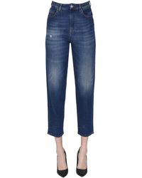 Pinko - Jeans mum fit Maddie - Lyst