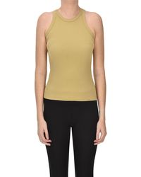 Jucca - Ribbed Tank Top - Lyst