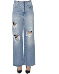Dondup - Mia Destroyed Jeans - Lyst