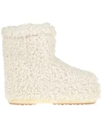 Moon Boot - Stivali da neve Icon Low Faux Curly - Lyst